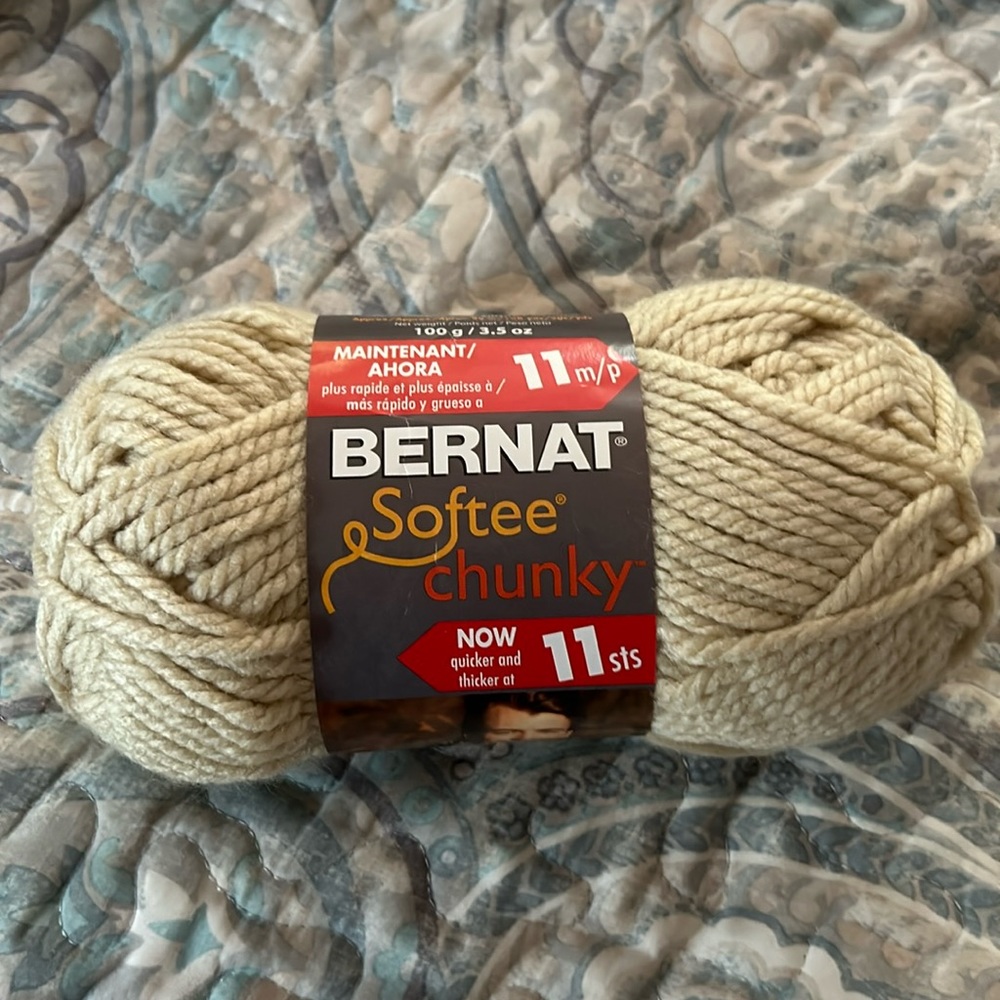 Bernat Softee Chunky Acrylic Yarn
